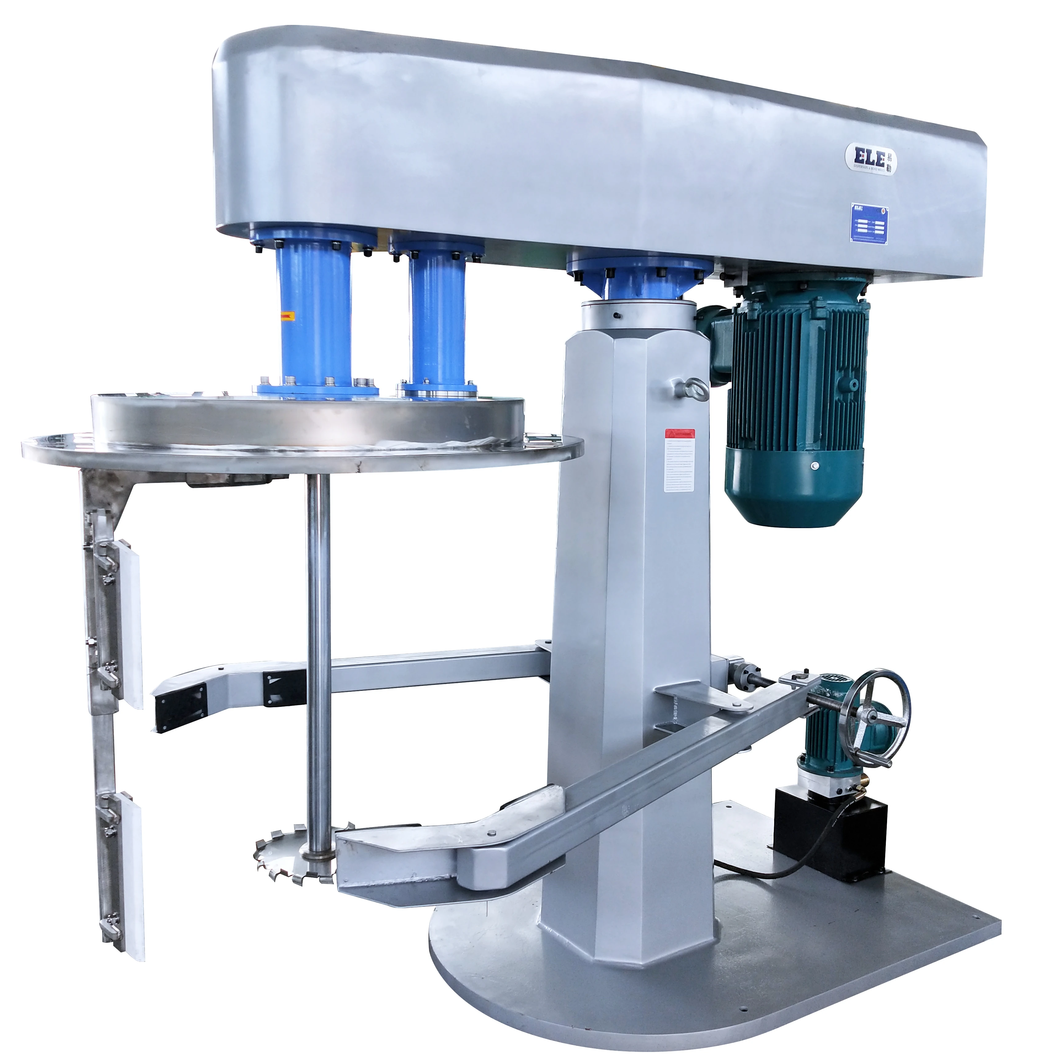 Смеситель-диспергатор с скребком высокой вязкости