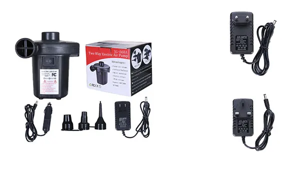 12V Portable vehicle-mounted electric air pump for inflatable boat sofa