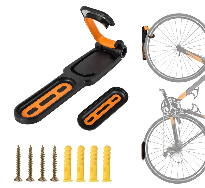 Cheap ABS Foldable Bicycle Roof Bike Accessories Retail Applications Bicycle Hook For All Bike Styles