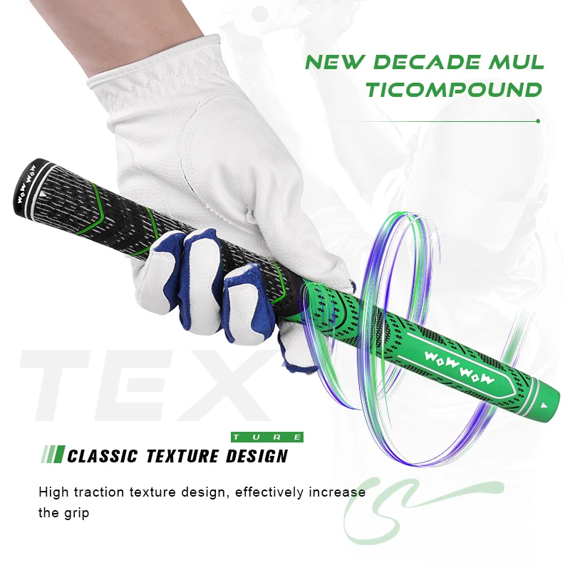 2022 High Quality Custom Logo Rubber Material Midsize Golf Cord Grip Iron Golf Grips