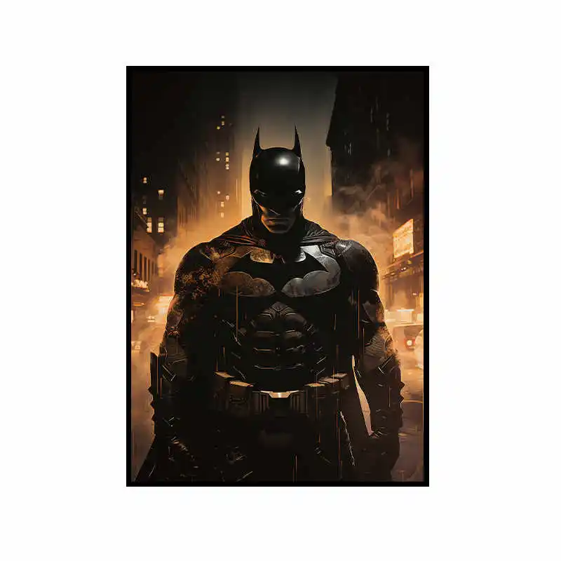 Super Hero Crystal Porcelain Painting Wall Art Frame Home Decoration Crystal Porcelain Oil Painting Home Decor