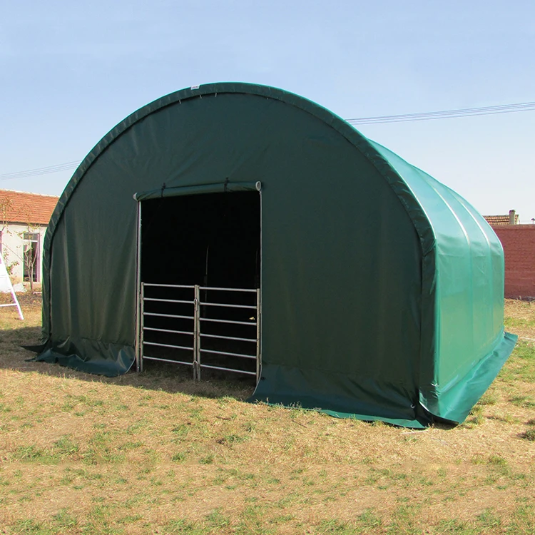 6x6m hot sale livestock goat cattle animal tent portable horse shelter