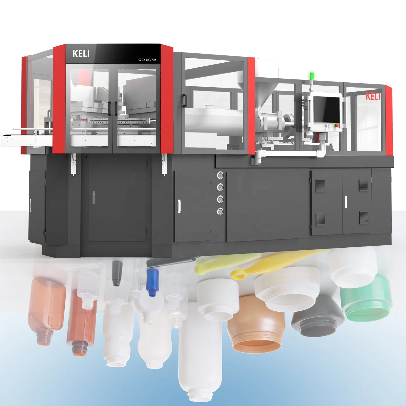 China taizhou huangyan injection blow moulding machine for cosmetic bottle molding