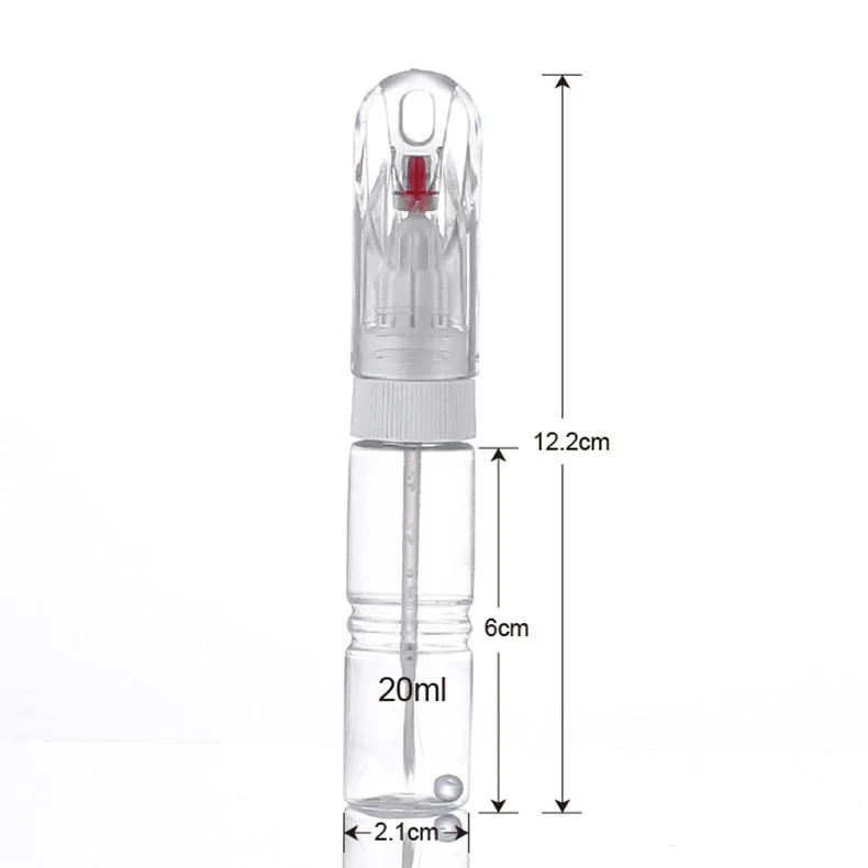 High Quality 20ml 2 in 1 Paint Touch Up Applicator Pens Bottle Precision Fine Tip Writer Pen Detail Brush