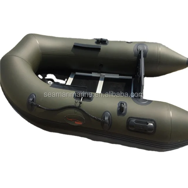 Inflatable Boat,rubber Rescue Boat with Aluminum Floor  for Fishing