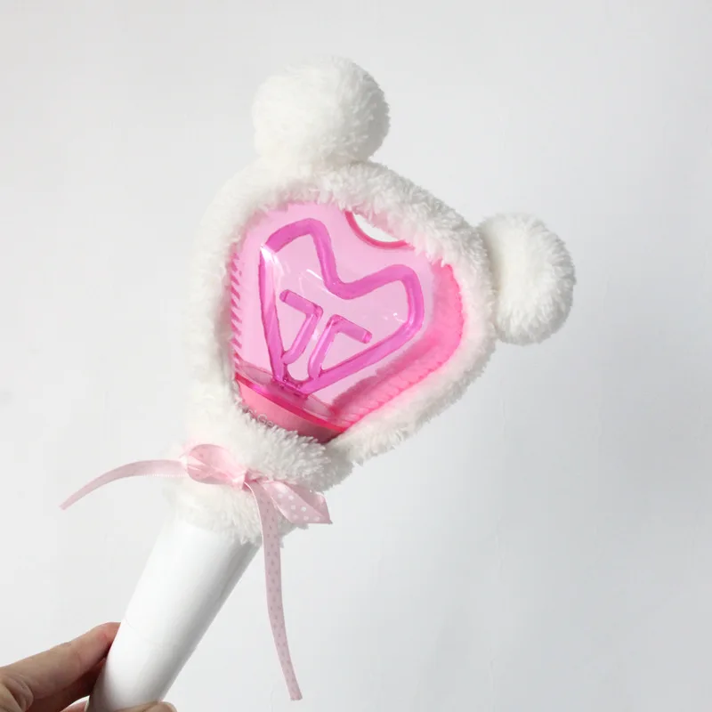 Hot selling Light Stick Kpop Plush Cover Doll Plushie Toys For Pop Star Fans Music Concert Celebration