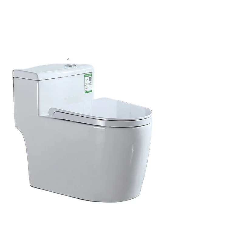 Modern Odor-Proof and Water-Saving Two-Piece Toilet Seat Ordinary Household Flush Siphon for Small House or Hotel Bathroom