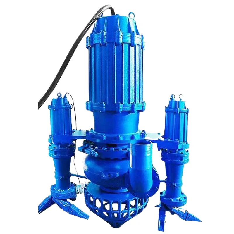 High Chromium Alloy Wear-Resistant Mud Sand Pumping High Power Vertical Submersible Slurry Pump