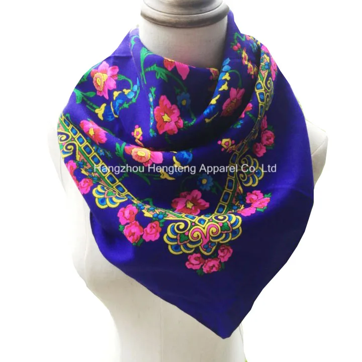 Шарф из чистой шерсти с принтом, индивидуальный дизайн