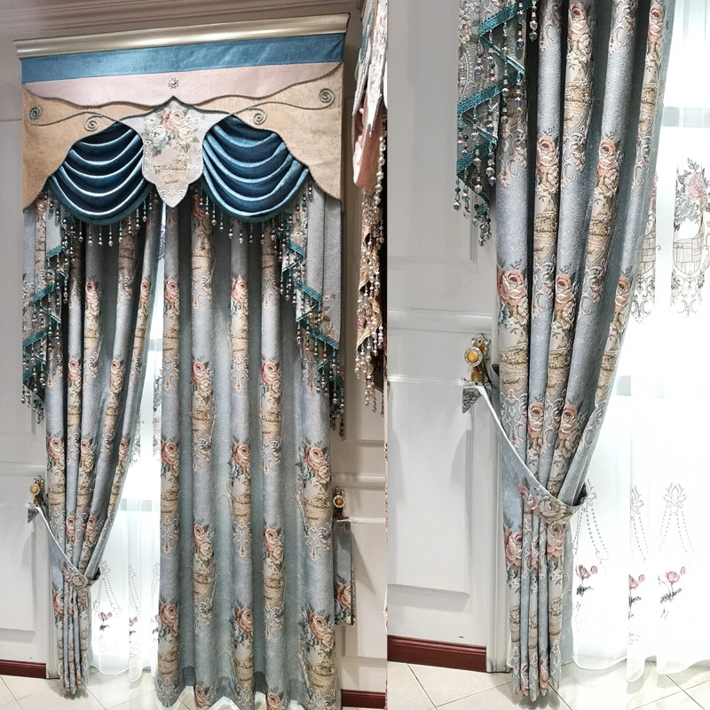 Modern Style Practical Curtain Window, Oem Factory Ergonomics Curtains For The Living Room Bedroom/