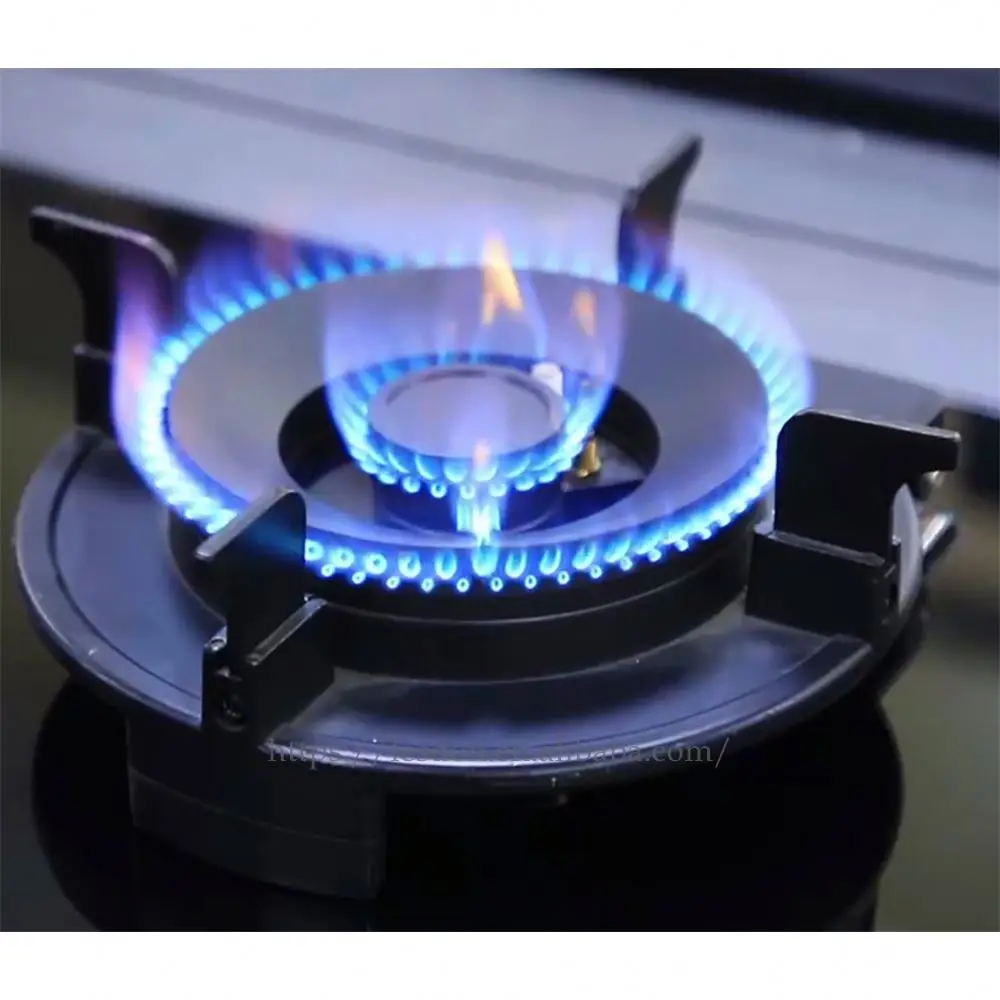Reversible burner magic dish stove LPG household double gas stove