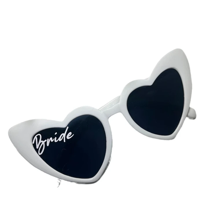 Hstyle Bride and Groom Sunglasses for Bachelorette Party Wedding Accessories Brides Grooms Glasses for Beach Wedding Must Haves