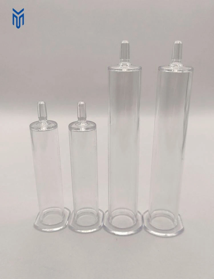 Wholesale 5ml 10ml Plastic Syringe Tube Airless Eye Cream Cosmetic Syringe Bottle