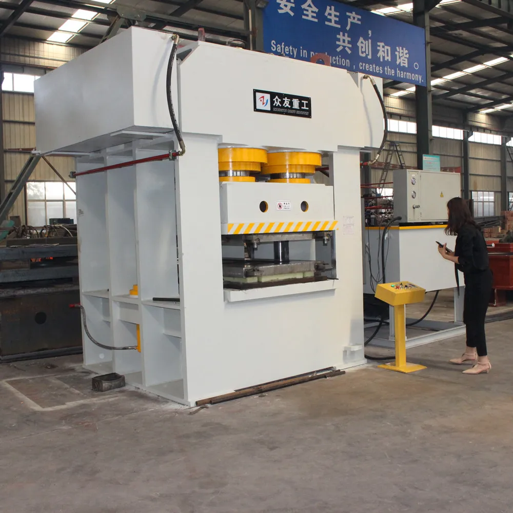 2000 tons iron door embossing forming hydraulic press for stainless steel door