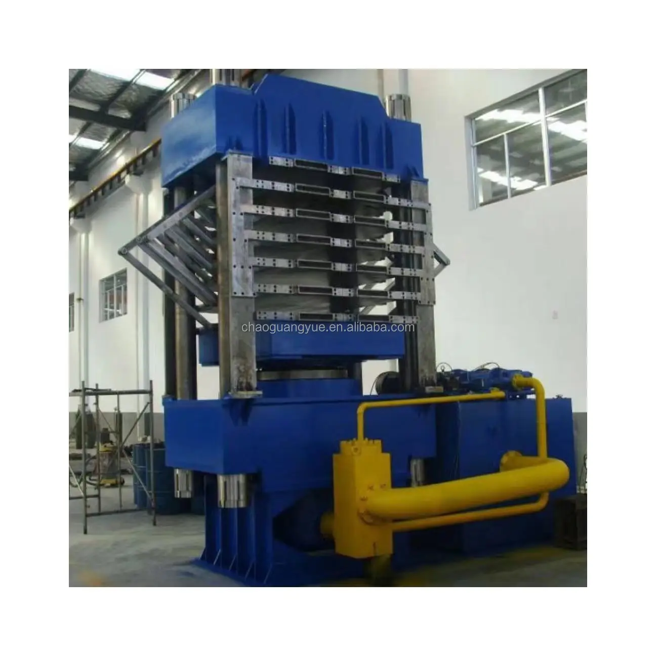 EVA Curing Press / Platen Electric Heating EVA Vulcanizing Machine / Mould Press Machine