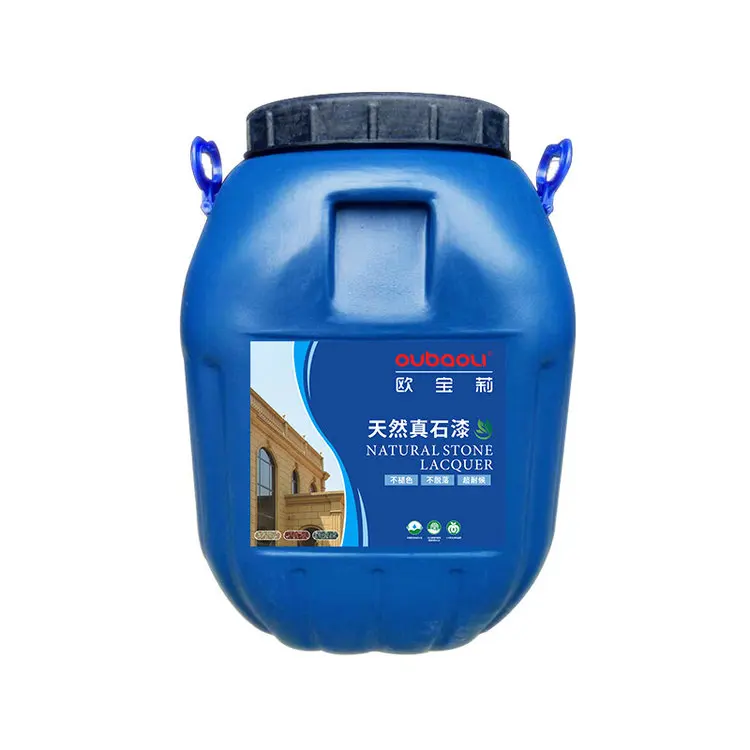 High Quality Best Price 25Kg Stone Paint Stone Texture Spray Paint Stone Effect Paint