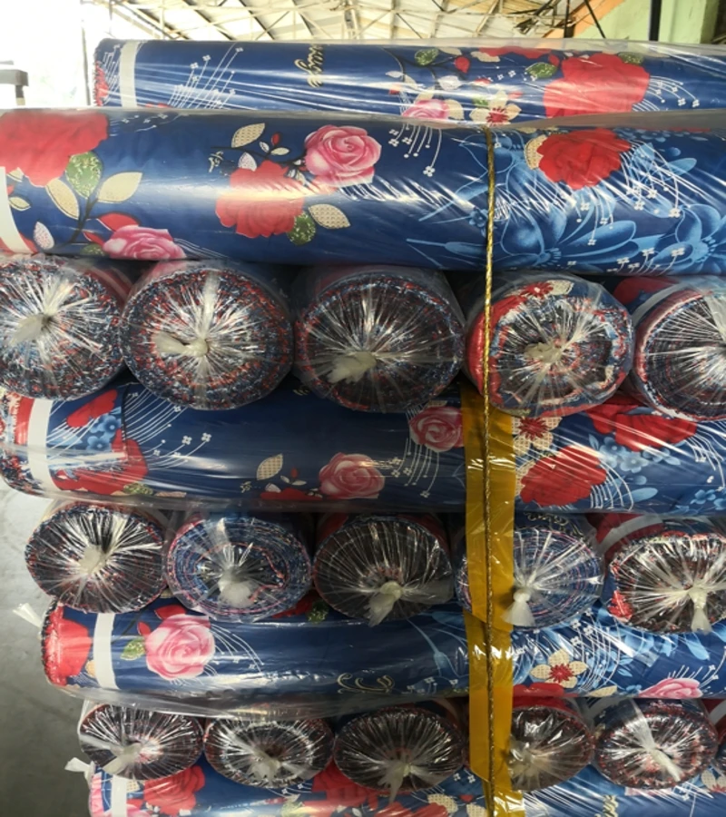 wholesale cheap 210D polyester textile giraffe print fabric rolls