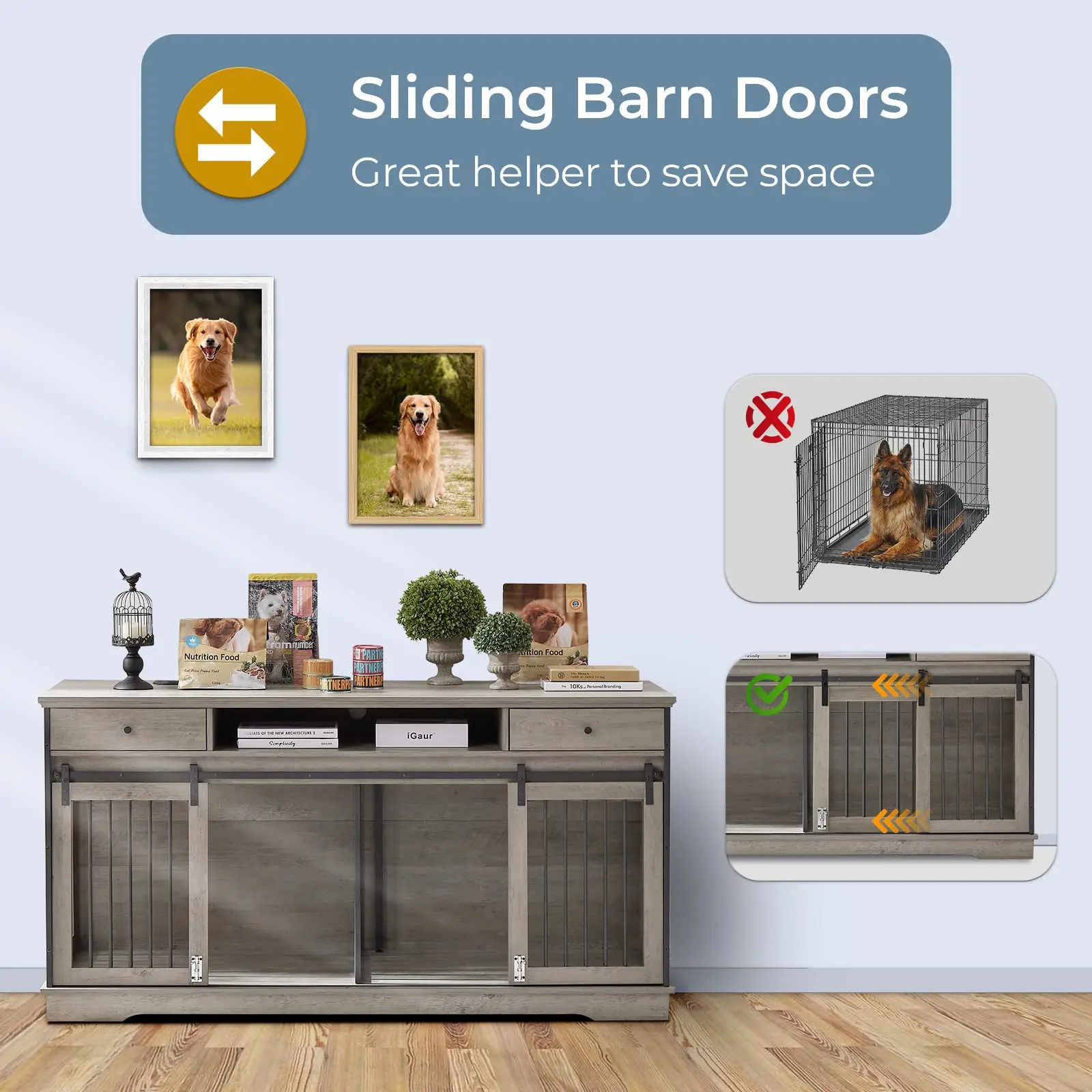 pet cage wood small animal cage buy metal dog crate 45inheavy duty dog cage crate tv stand cabinet unit living room furniture