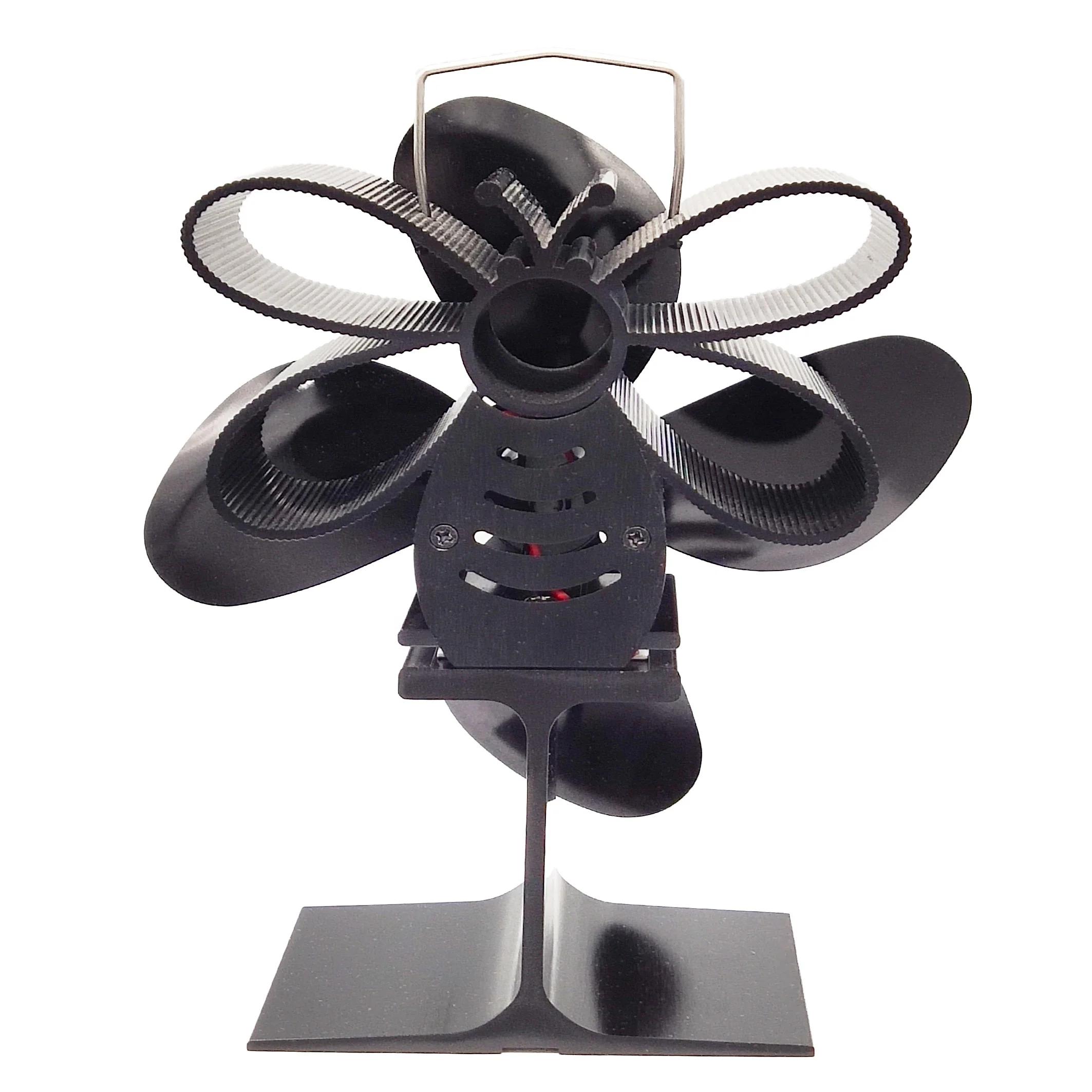 Wood burning Heat Powered Stove fan for Indoor Outdoor Use