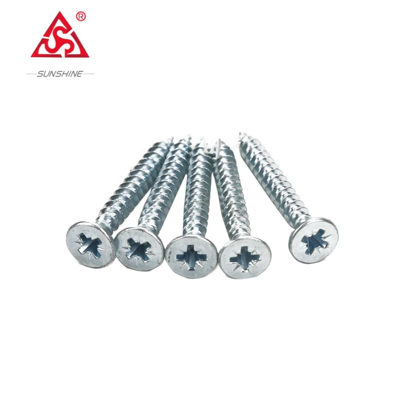 galvanized Self-Tapping Phosphating Drywall Screws With Bugle Head