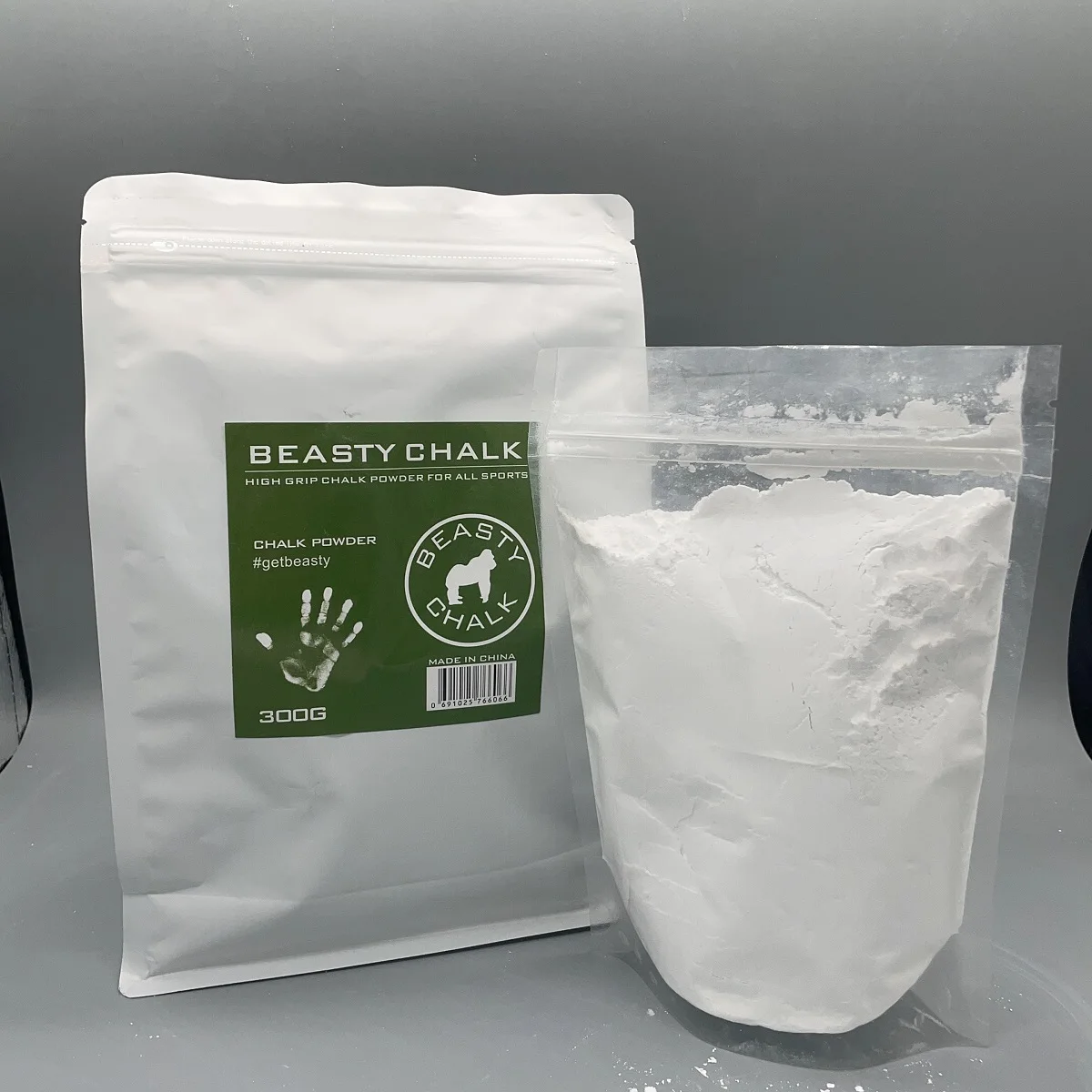 chalk gym magnesium carbonate powder 100g 200g 300g customized logo