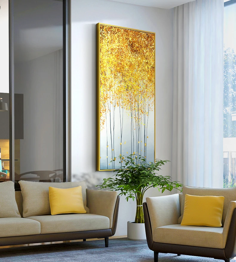 3D Texture Autumn Theme Painting Art Home/Hotel/Restaurant Wall Decor