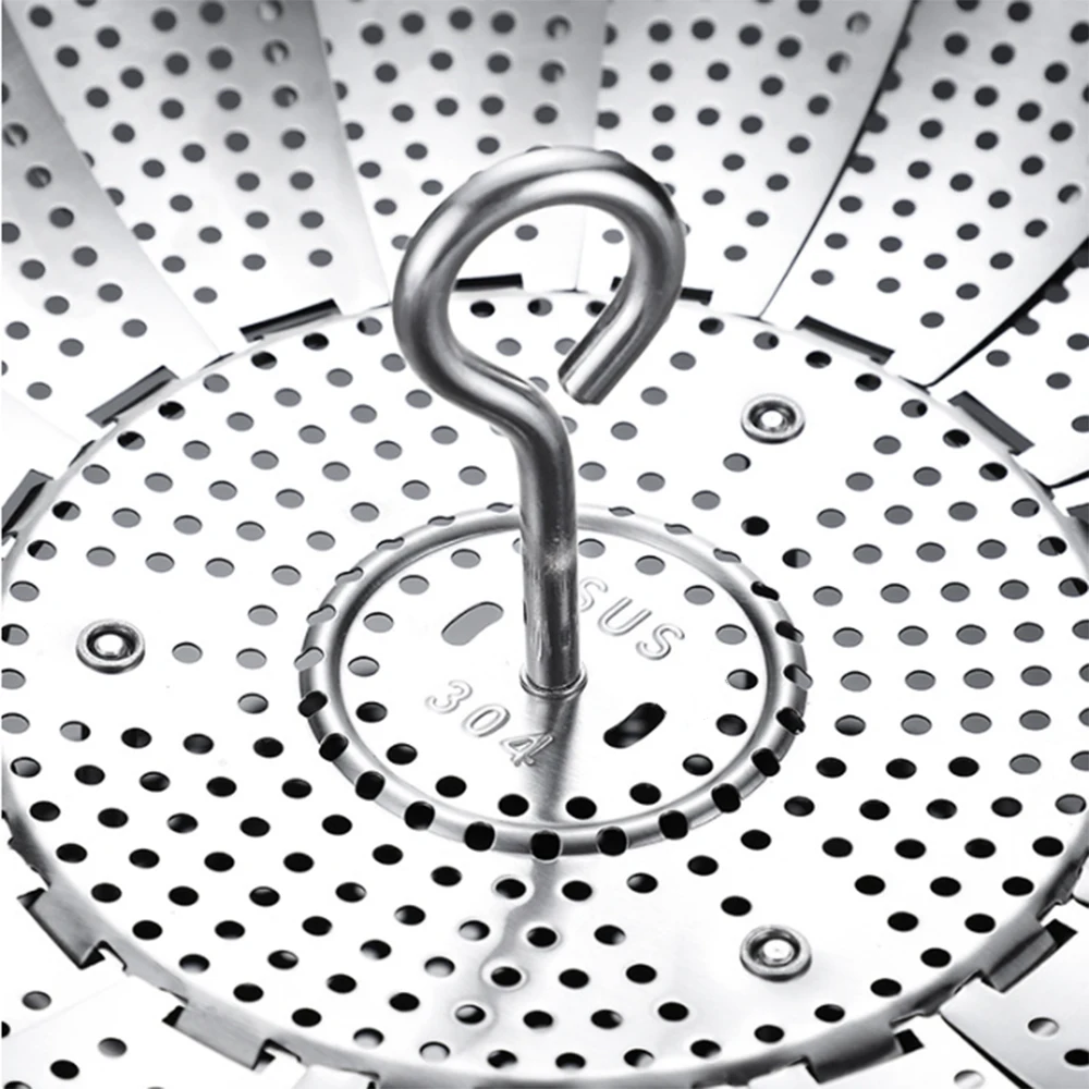 High Quality Stainless Steel Multifunctional Cookware Steaming Rack Kitchen Steaming Tool
