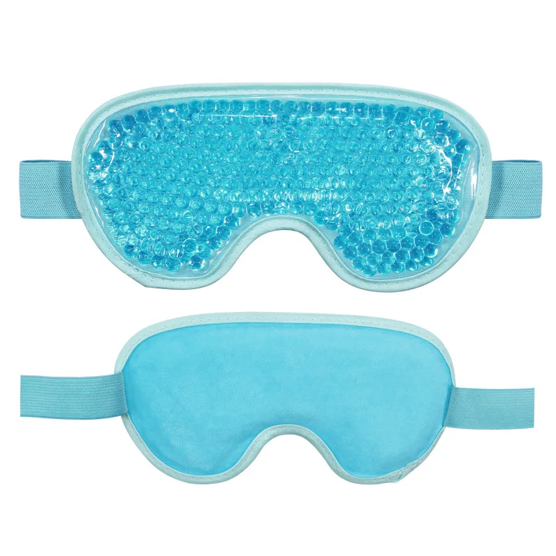 Cooling Eye Mask Gel Eye Mask for Puffiness Reusable Cold Eye Mask with Gel Bead for Hot Cold Therapy
