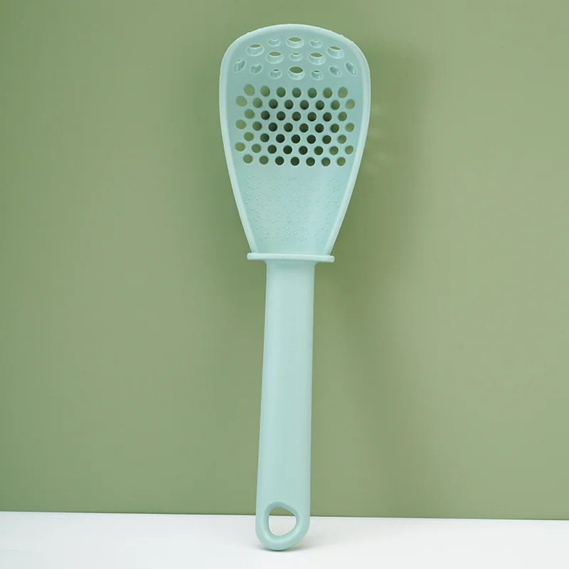 6-in-1 All-Purpose Kitchen Tool Multifunctional Cooking Spoon Skimmer Scoop Colander Strainer Grater Masher Food PC Utensil Set