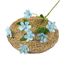 High Quality Orchid Artificial Flowers Red White Blue Orange Pink Freesia Silk Slower