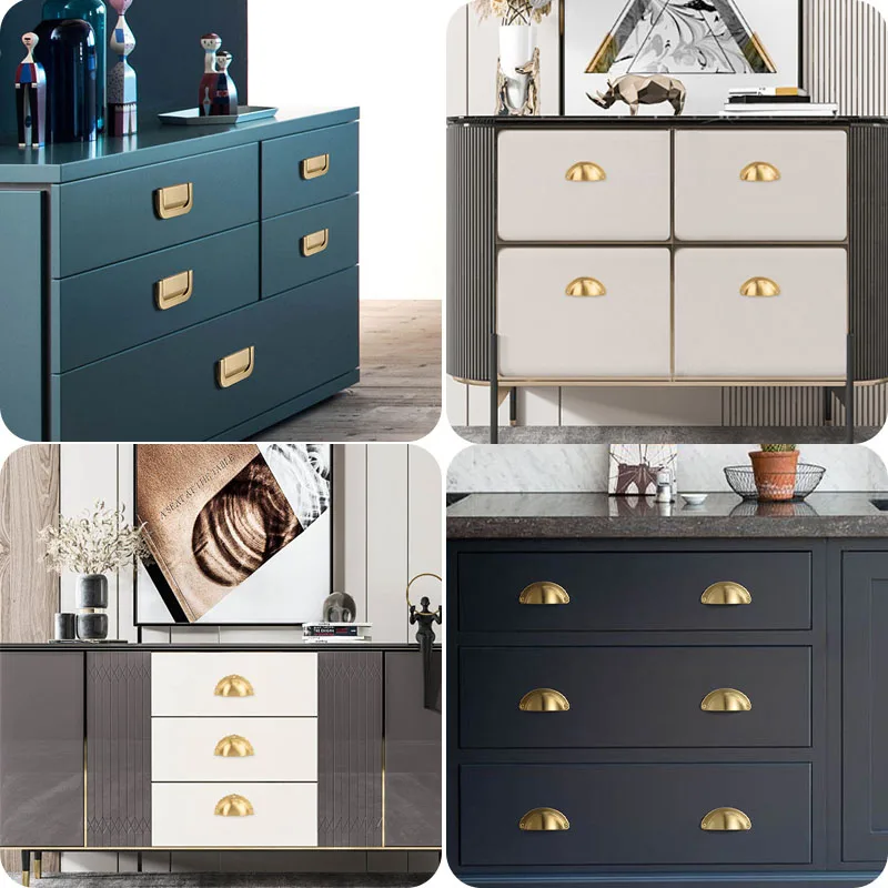 Половина круглая дверная ручка для шкафа винтажный декор антикварные ручки раковины медные