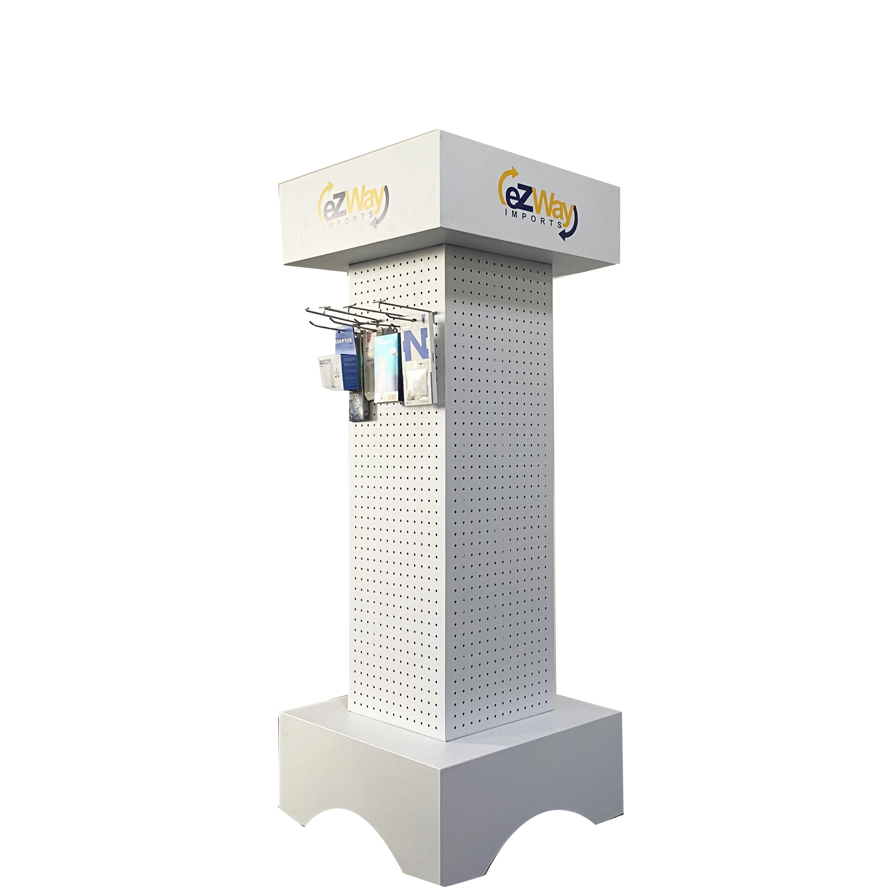 Rotating cellphone store display fixture,cellphone accessory display rack,display stand for mobile accessories