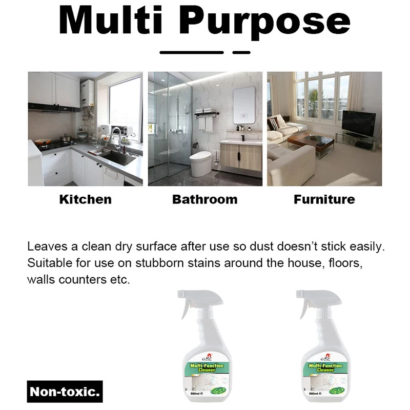 All-rounder cleaning household multi-function kitchen cleaner spray 500ml