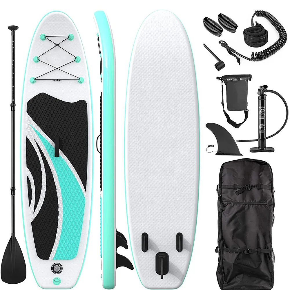 Warehouses Drop Stitch Waterplay Surfing Kiteboards Supboard Inflatable Stand Up Paddle Board Unisex Paddle Sup Surfboard