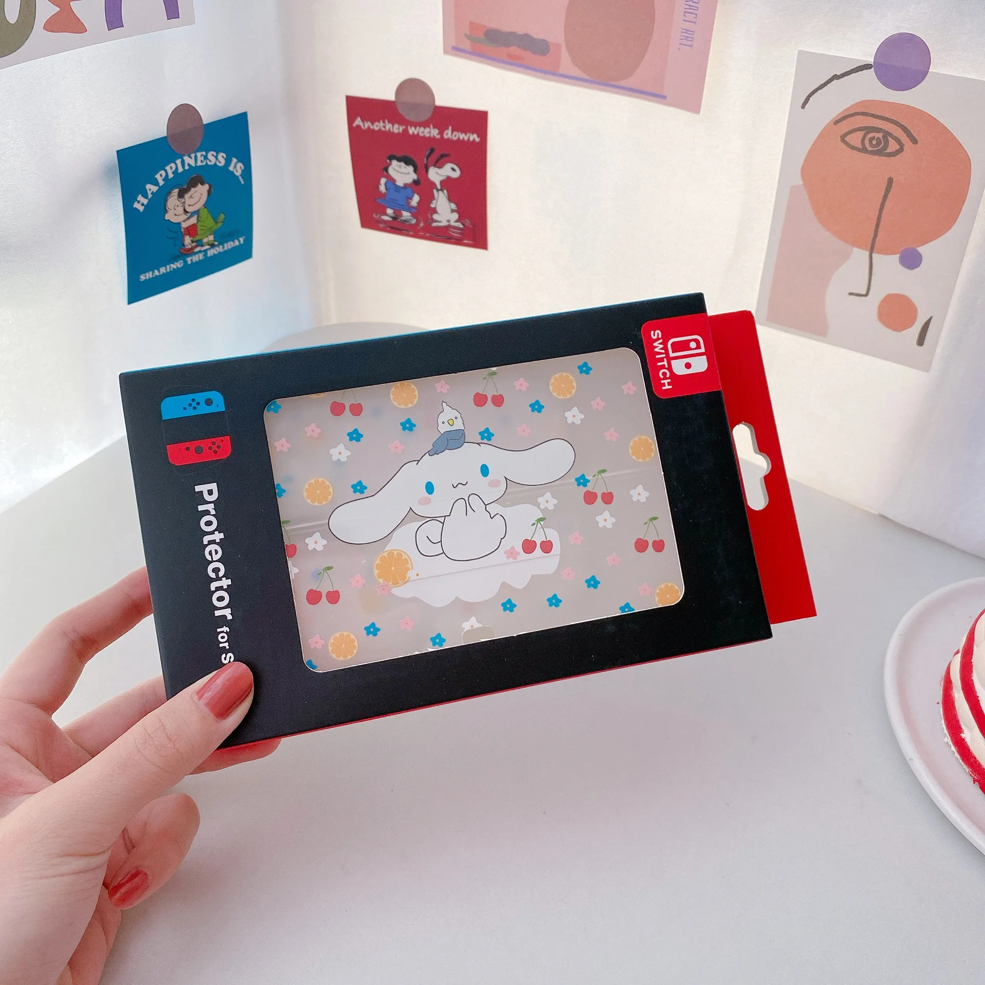 Game Player Accessories Shockproof Anti-slip TPU Cartoon Case Cover For Nintendo Switch Oled Pattern Case