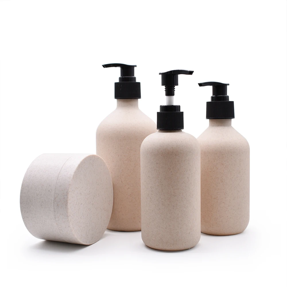 Low Moq Luxury Cosmetic Bottle Biodegradable Plastic Bottle Suppliers 100ml 200ml 250ml 500ml Eco-friendly Packaging