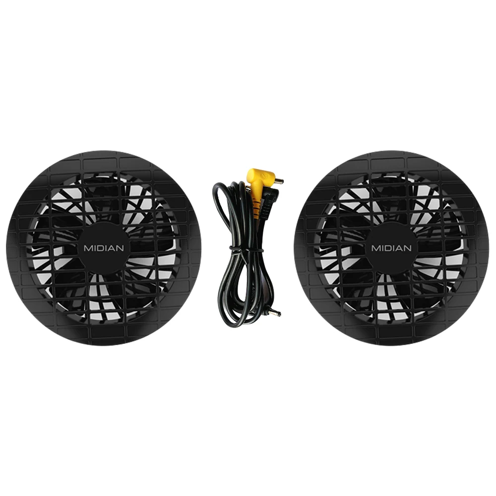 MIDIAN Gardening Building Farming Working Clothes with Cooling fans  Worker Wear Air Conditioned rechargeable Fan Jacket