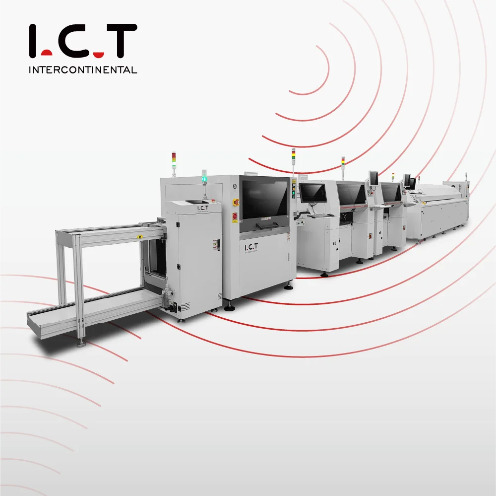 Automated Component Counter SMT Line Manufacture Pick And Place Machine Assembly Line Mobile SMT Line ICT