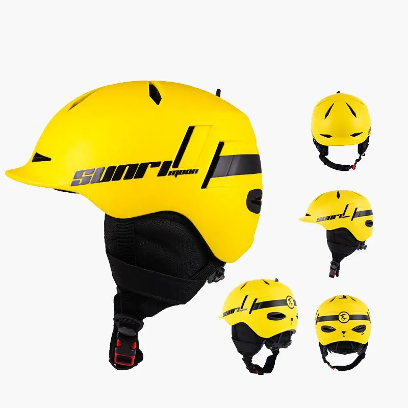 Dual Sport Kids Ski Helmets Winter Skate & Bicycle Ski with ABS PC & EPS Environmentally Friendly Materials for Children