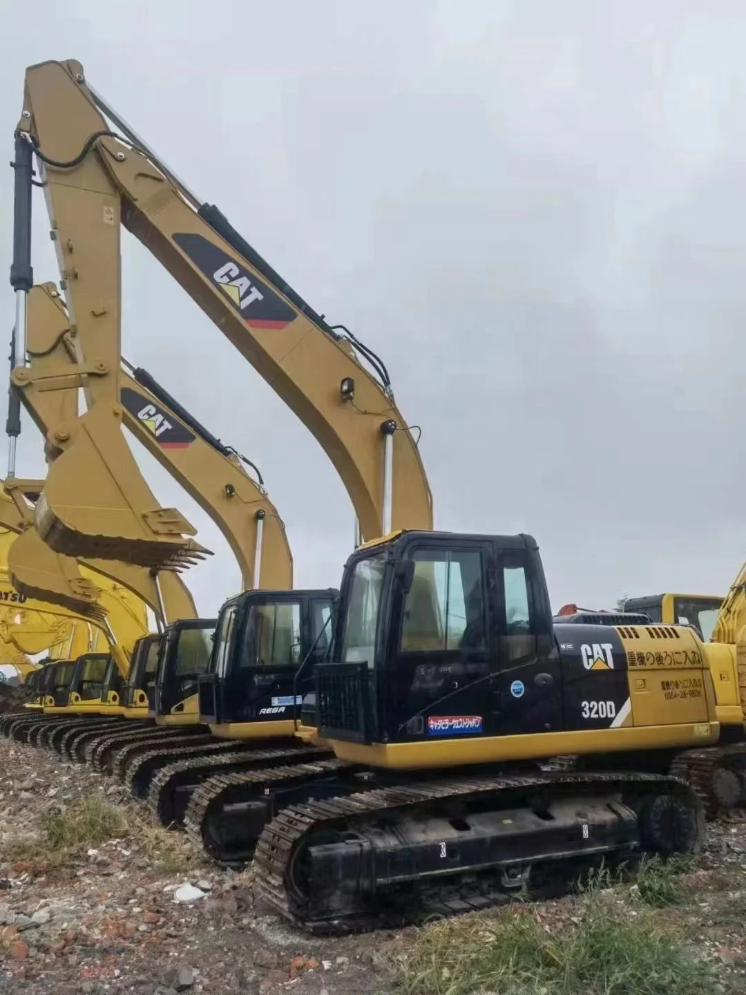 Б/у гусеничный экскаватор CAT 320D, Высококачественная японская б/у строительная машина, 20-тонный экскаватор cat320d