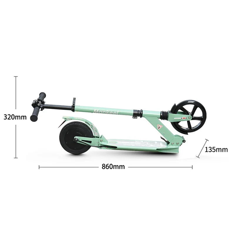 MK072 Patinete Electrico 150W 8 Inch Cheap Price China E Scooter Moped Foldable Kick Foot Electric Scooters for Kids Adults