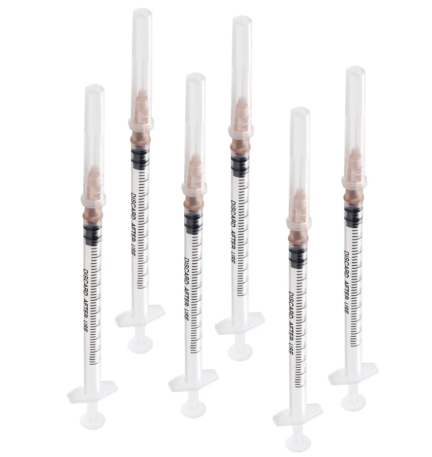 Medical Supplies 1ml Luer Lock  Disposable Syringe