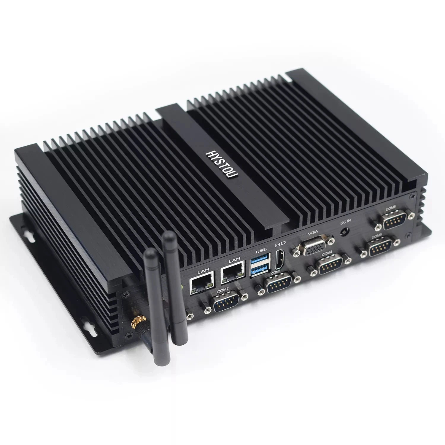 Промышленный мини-ПК K4 Core i5 4200U Intel Nuc Dual LAN WIN 10 HD 8 мини-компьютер маленький настольный