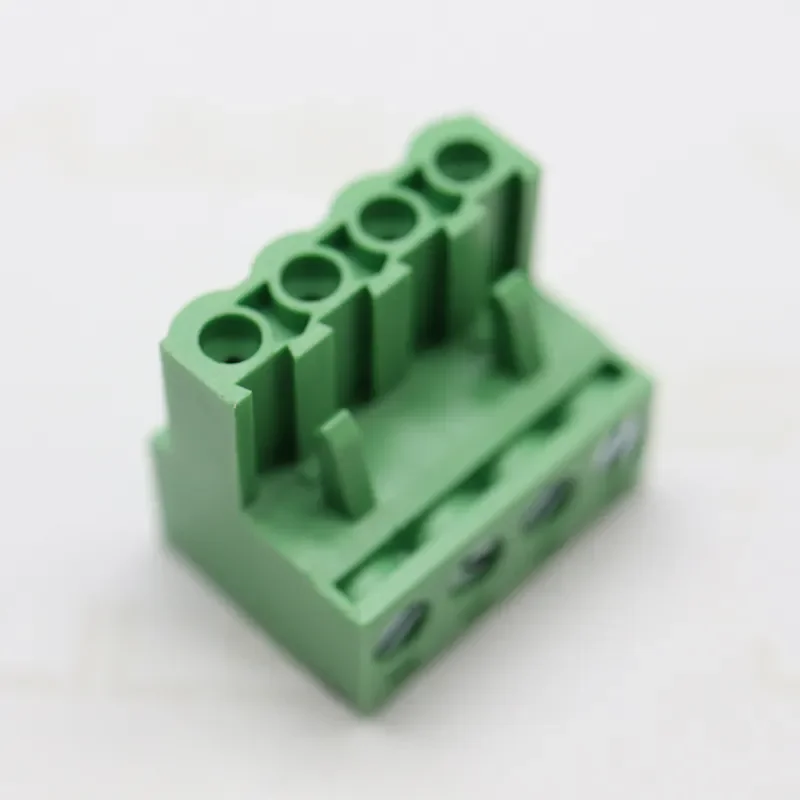 High quality 5.08mm Spacing Height 15.2mm positions 2-24 Pin PCB female right angle green terminal blocks connector for pcb