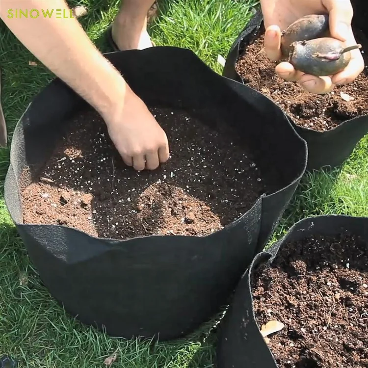  1 галлон 2 галлона 3 5 галлонов 7 10 15 20 25 30 горшок из нетканого