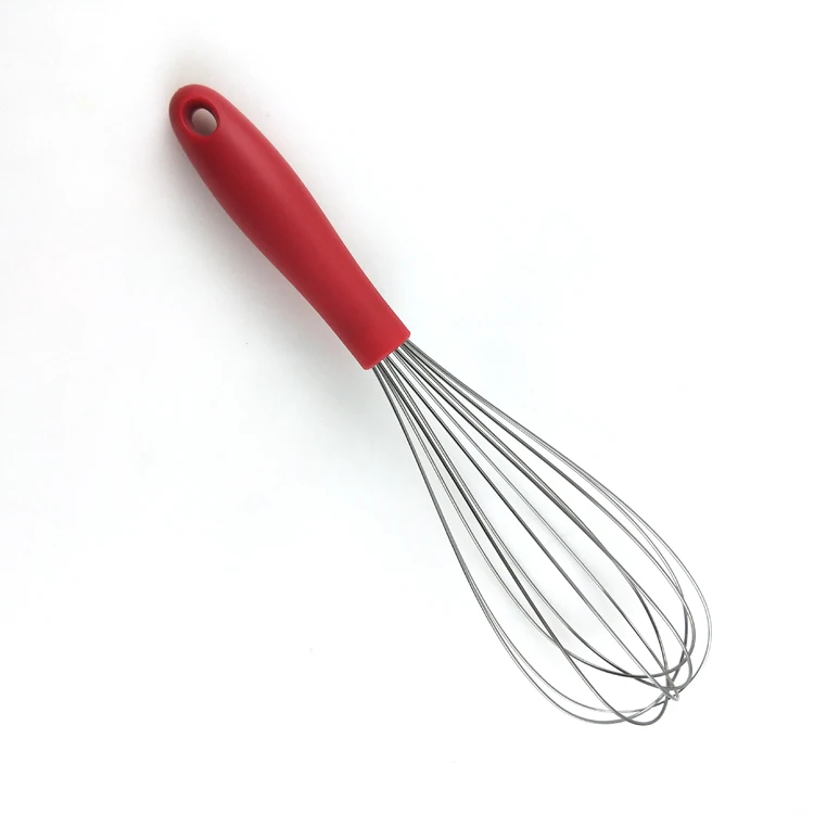 Home Kitchen tools 6pcs Silicone Baking Utensil Sets include egg whisk tongs and spatula