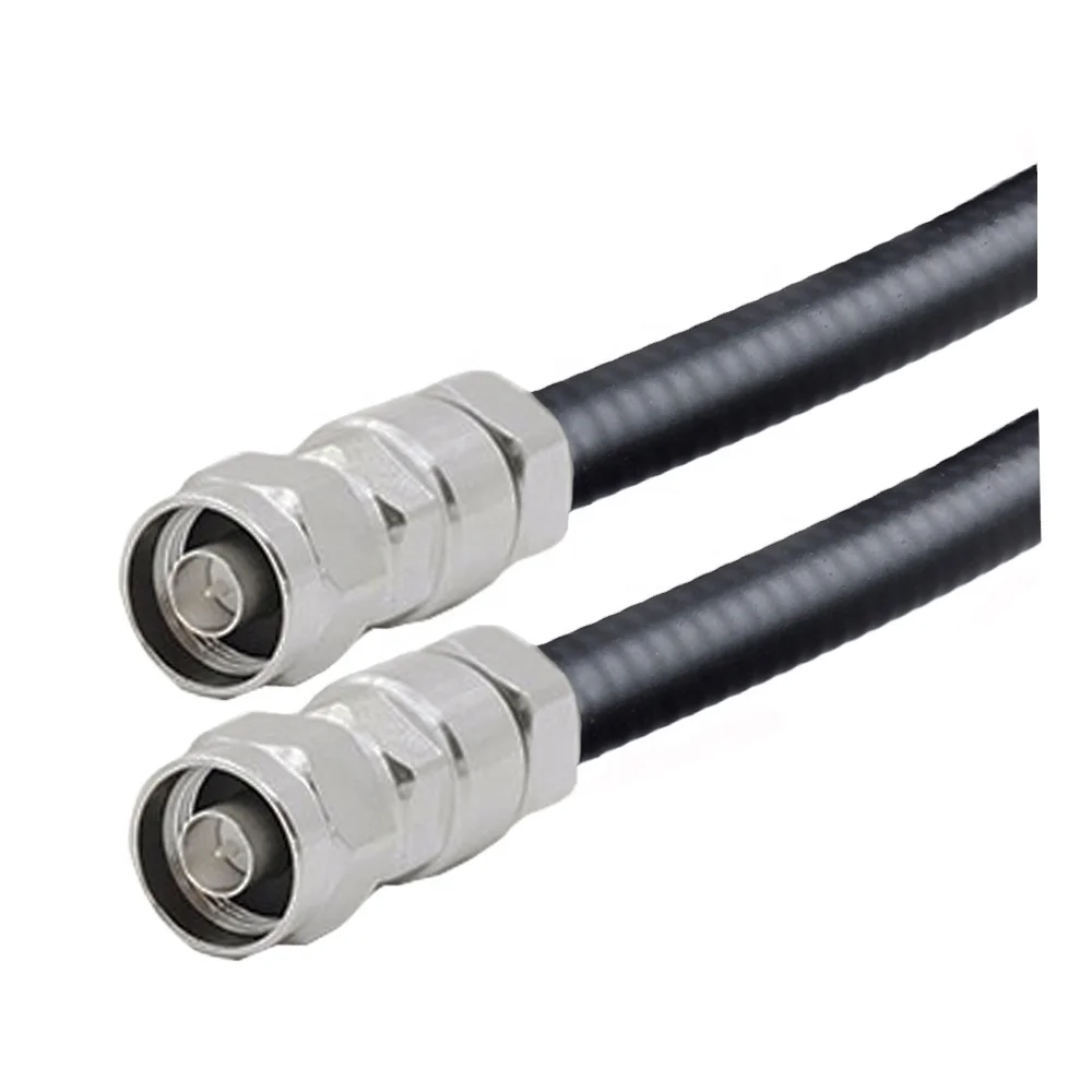 Jumper Super Flexible Feeder Wire for Base Station Cellular Amplifier Signal Booster 1/2 50-9  N Male To N Male RF Coaxial Cable