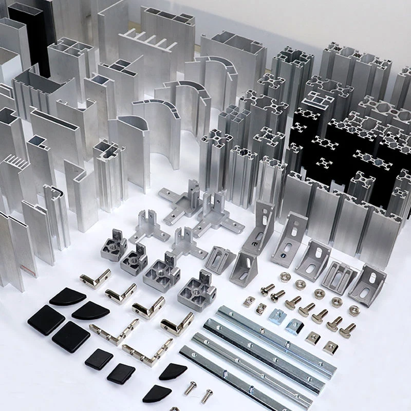 Factory cost 6063-T5 honed tube aluminum extrusion aluminum extrusion profile aluminium profiles extrusion For construction indu