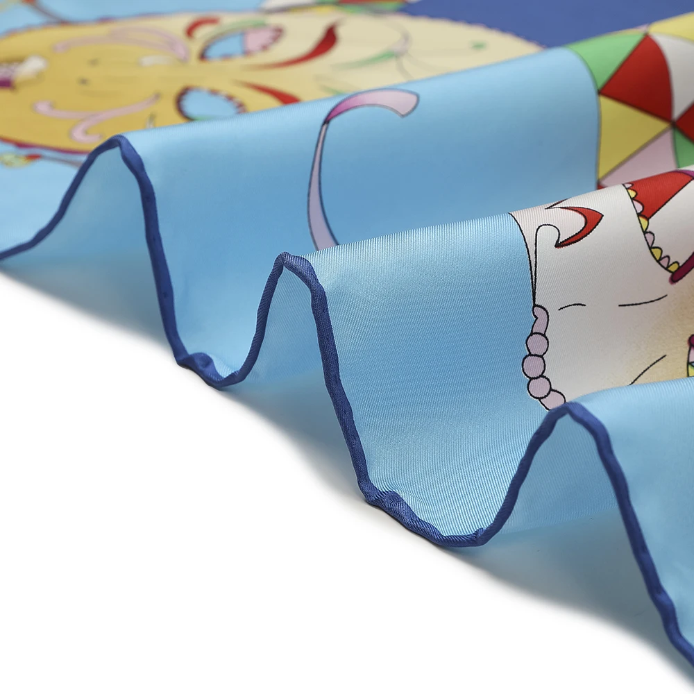 Scarf Collection Hand Crafted Pure Silk Venice Italy Carnival Scarf Carnevale Di Venezia Headscarf Gondola Neck Scarf