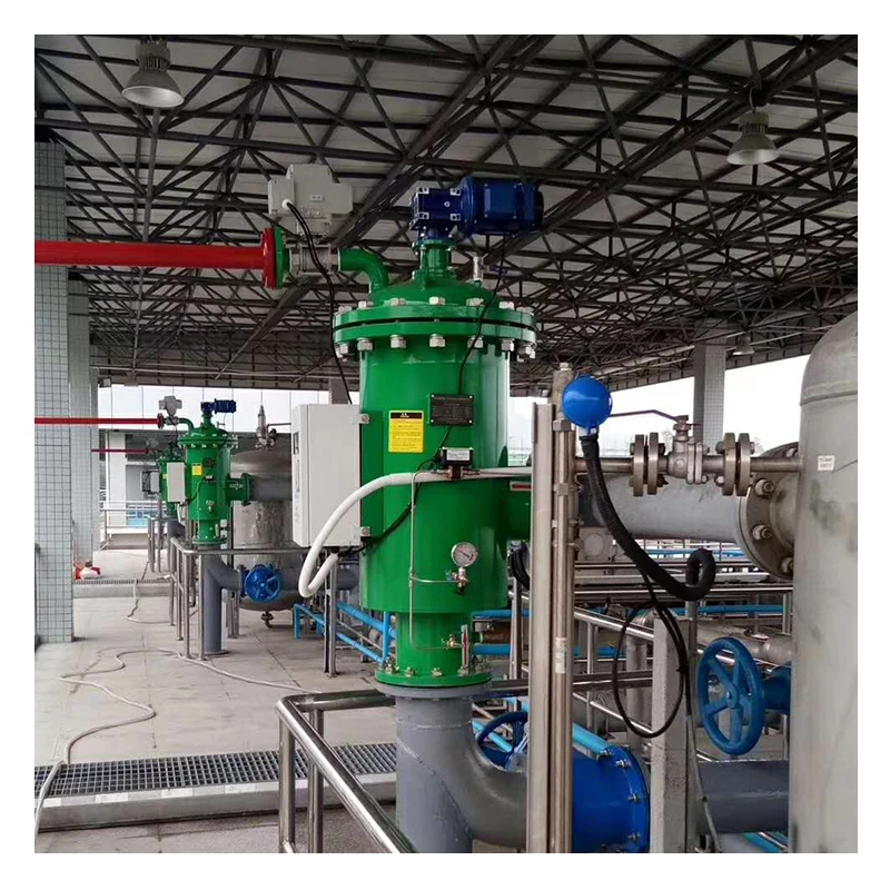 Customized Design Irrigation 100 Micron Automatic Self Cleaning Screen Back Washer Filter